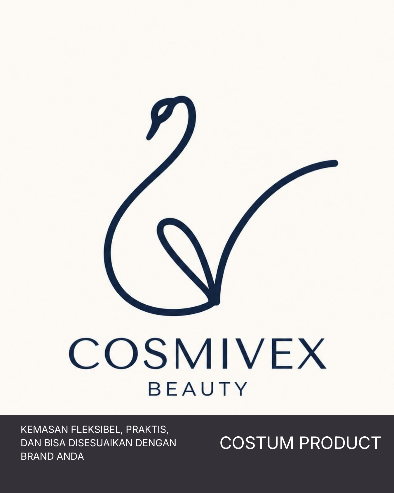 Cosmivex Beauty custom product packaging